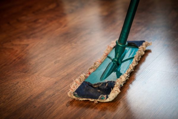 Wooden floor glazing